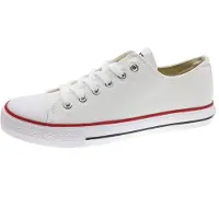 Beppi Chaussure à lacets 'Canvas Shoe' blanc