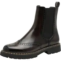 Tamaris Chelsea Boots brun foncé