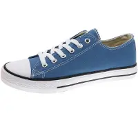Beppi Chaussure à lacets 'Canvas Shoe' bleu
