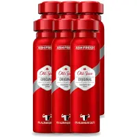 Old Spice 6 sprays déodorants Original - 150 ml - Pack économique - 6 pièces