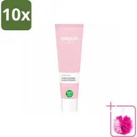 Weleda 10 x Crème hydratante pour peaux sensibles, 30 ml - Pack économique - 10 pièces