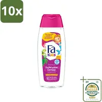 Fa Pflege 10 flacons de gel douche et shampooing "Fa Kids Underwater Fantasy" - 250 ml - Lot de 10 pièces