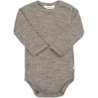 Joha Body m/l - Laine - Marron Chiné - - 50 - Body M/L