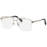Philipp Plein Lunettes de Vue - - VPP222M - Métal - Palladio lucido (argenté) - 61/17/150