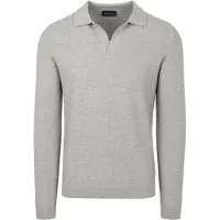 Suitable Pull Col Riva Needle Gris taille L