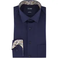 Olymp Luxor Comfort Fit Chemise marine, Unicolore