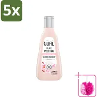 Guhl 5 flacons de shampooing nutritif pour cheveux secs, 250 ml chacun, pack économique de 5 pièces