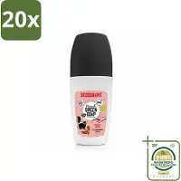 Marcels Green Soap 20 déodorants roll-on "Marcel's Green Soap" aux argan et oud, 50 ml - Pack économique - 20 pièces