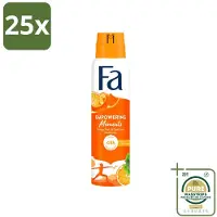 Fa Pflege 25 sprays déodorants Fa Empowering Moments - 150 ml - Pack économique - 25 pièces