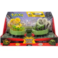 Jazwares Pokémon Battle Disc : Confrontation Pikachu vs. Larvitar