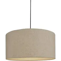 BELID Soft Pendant Lamp Ø 60 cm | Linen Natural|Metallic Bronze