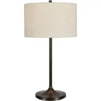 BELID Soft Table Lamp Linen White|Metallic Bronze
