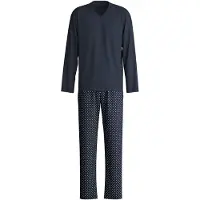 Calida Pyjama long bleu / saphir
