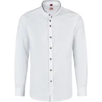 Spieth & Wensky Chemise folklorique 'Kreuth' gris