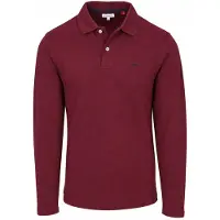 Mcgregor Classic Polo Manches Longues Burgundy Bordeaux Rouge taille 3XL