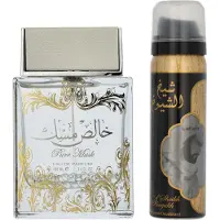 Lattafa Parfum L Pure Musk — Musc, Ambre, Rose et Vanille; Sillage discret et apaisant, 100 ml
