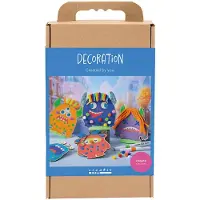 Creativ Company Décoration Hobbyset - 8 Monstres