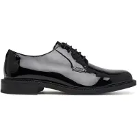 HUGO Chaussures de ville à lacets en cuir verni avec logo