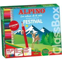 Alpino Festival Classbox Pencil Assorted 288 Units Multicolore Enfants