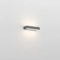 Rotaliana Inout W2 Outdoor Wall Lamp Embossed Anthracite | 3000 K