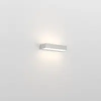 Rotaliana Inout W2 Outdoor Wall Lamp Embossed Silver | 3000 K