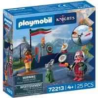 Playmobil Chevaliers : Entraînement au combat du cavalier de dragon - 72213