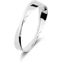 Lucardi Bague 'Statement' argent