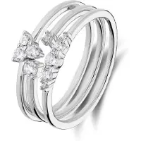 Lucardi Bague 'Statement' argent