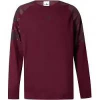 Adidas Originals T-Shirt 'A6' bordeaux / bourgogne / noir