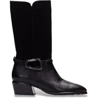 Hispanitas pour femme. PHI254298 Bottes en Cuir Verona noir (39), 3 à 5 cm, Aucun, Casuel
