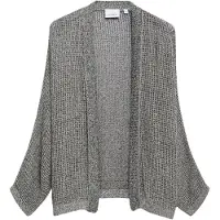 Comma Cardigan gris chiné
