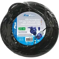 Proplus Rallonge électrique CEE 20 m 3 x 1,5 mm²