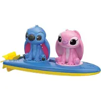 Clementoni Baby - Set de jouets de bain « Surf » Stitch & Angel