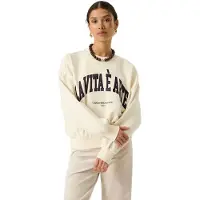Garcia T260262 Sweatshirt Beige S Femme