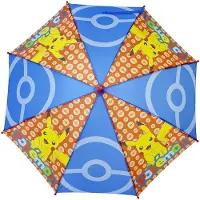 Cyp Brands Unisexe, Parapluie, Pokemon parapluie pour enfants Red & Blue Pikachu, Multicolore
