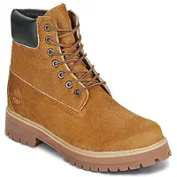 Timberland pour homme. TB0A5RM101N1 Bottes en cuir Heritage 6 Inch marron (42 W), Plat, Lacets, Casuel, De plein air