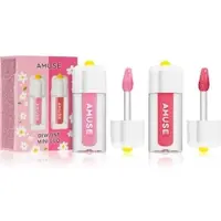 Amuse Dew Tint Mini Duo ensemble de brillants à lèvres hydratants teinte Cool Tone 2x1.5 g