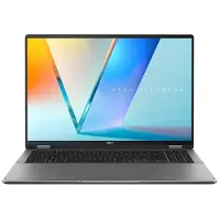 Asus Ordinateur Portable hybride 2-en-1 avec écran tactile Vivobook 16 Flip TP3607AA-DRFSI074W 16" Intel Core Ultra 7 32 Go RAM 1 To SSD Gris mat - Azerty Français