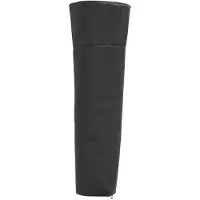 vidaXL Housse de chauffage en forme de pyramide noir 86x47x241 cm