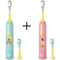 Beurer Brosse à dents Sonique électrique SC11 pour enfants Spongebob Seastar Pink
