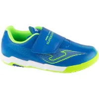 Joma Garçons, Chaussure de salle, Chaussures de salle - Super Copa Jr 2604 IN Chaussures de salle (26), Bleu