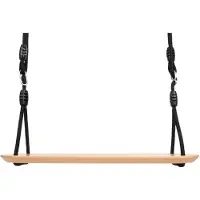 Small Foot Balançoire - company - XL Black Line - Bois massif - Cordes réglables - 100 kg max