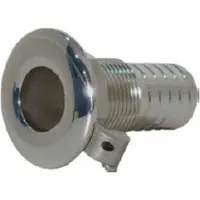 Goldenship Passage de tuyau en acier inoxydable Argent 3/8'' Argent 3/8