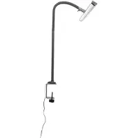 MAUL Lampe pour écran MAULgate LED 3.000 - 6.500 K dimmable Pied à serrage noir