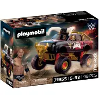 Playmobil WWE : Le Rock, camion monstre - 71955