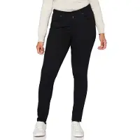 Levi's Jean '721 High Rise Skinny' noir denim