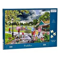 The House of Puzzles Puzzle Puddles 500 pièces pour adultes