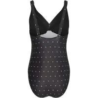 Mamalicious Maillot de bain noir / blanc