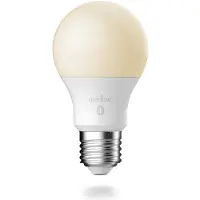 Nordlux Smart LED bulb - éclairage intelligent - Ø 6 x 10,9 cm - E27 - 7W - fonction de gradation et couleur de lumière réglable via l'app - blanc.