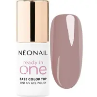 NEONAIL Ready In One 3in1 UV Gel Polish vernis à ongles gel à la poudre de diamant teinte 06 One Dusty Rose 7.2 ml